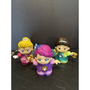 VTech Go Go Smart Friends Lela Misty Robin Princess Figures Lot